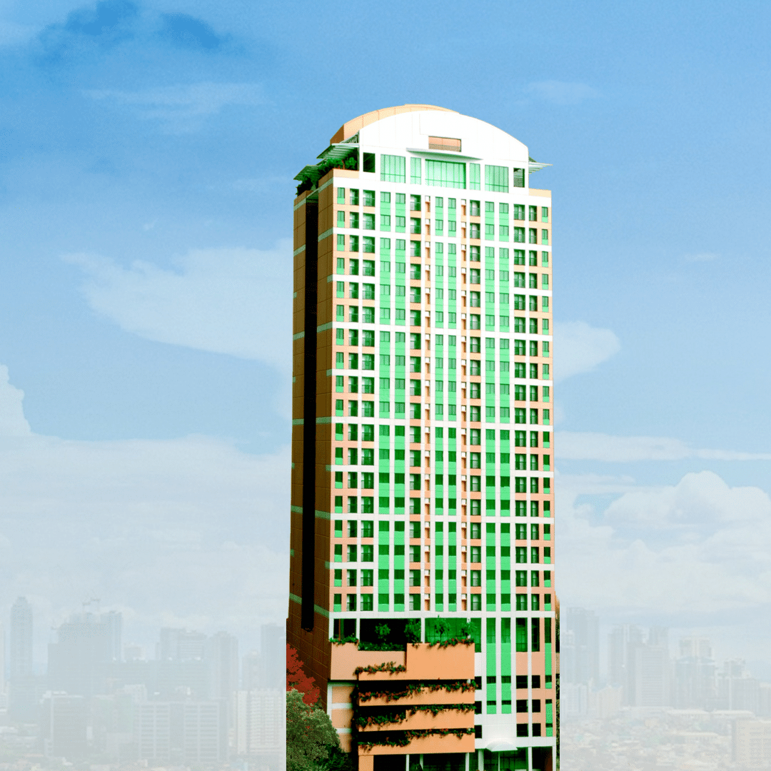 crown tower university belt condo in ubelt building perspective