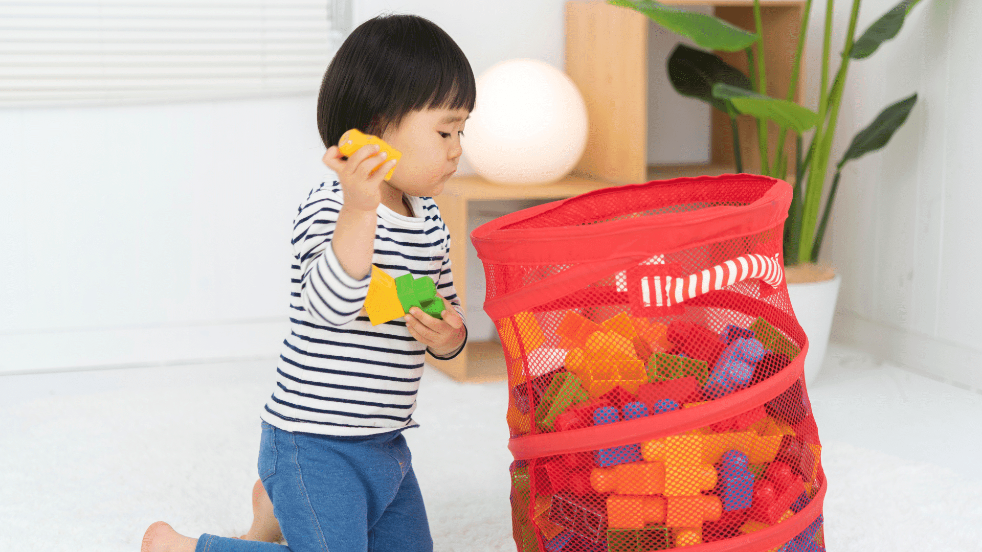 organizing toys inside your condo